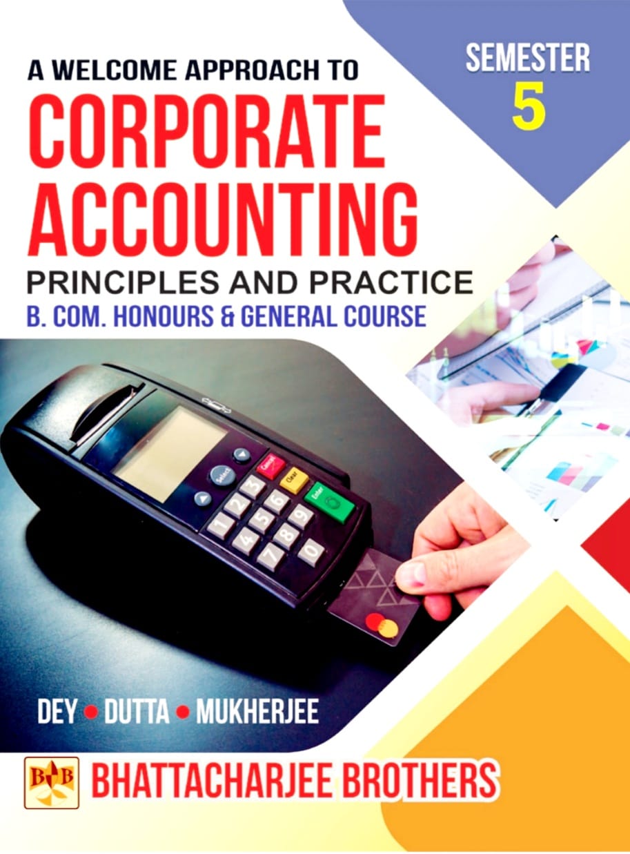 A Welcome approach to Corporate Accounting Semester 5